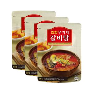 진한 우거지갈비탕 600g x3개