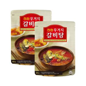 진한 우거지갈비탕 600g x2개