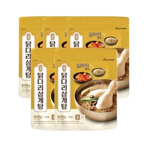 바른 닭다리삼계탕 600g x5개
