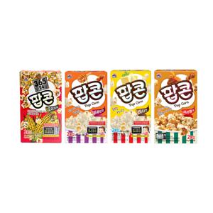 사조 전자레인지용 팝콘 80g 4종 세트 (오리지날+달콤+버터+카라멜)