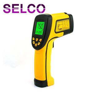 SL-852B 적외선온도계 표면온도 -50~750도 측정 SELCO