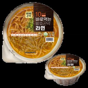 빼빼곤약 바로먹는 발효곤약 라면