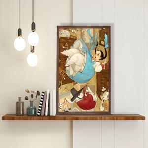 1000피스 직소퍼즐 우나영 토끼와 앨리스 인테리어액자 PL1322