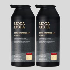 제로 그레이 블랙10 블랙샴푸 300g x 2통