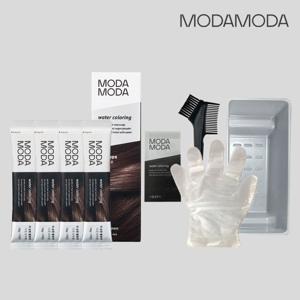 NEW 더 순한 물염색 4개입 (다크브라운) + 염색키트