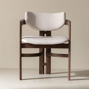 [리퍼] 트레볼라 암체어 원목 팔걸이 식탁의자 인테리어 카페