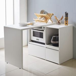 TB9468 데이아 광파오븐 렌지대(서랍둘)+식탁 DVX