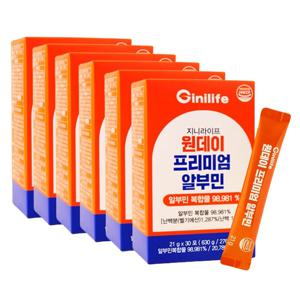 지니라이프 원데이 프리미엄 알부민 액상 스틱 영양제