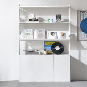 E0자재 홈오피스 작은방꾸미기 책장 수납장1200