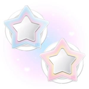 블러리 스타 맥세이프 에폭시 미러톡-2Colors 거울 그립톡