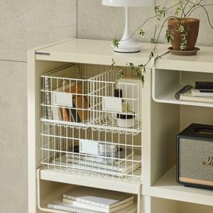 SOK 사각 철제 바스켓 바구니 정리 수납