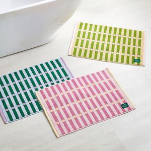STF 캔디 스트라이프 논슬립 타월 발매트 45X65cm 3 color