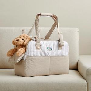 펫본 멜로우 튼튼한 이동가방 숄더백 BEIGE