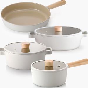 피카 인덕션 IH 냄비 후라이팬 4종세트(편수18+양수22+전골26+후라이팬28)