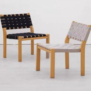 [해외]원목 식탁의자 코튼 매쉬체어 북유럽 카페 인테리어 의자