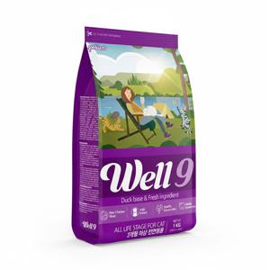 웰나인 올라이프 캣 1kg (소분포장)