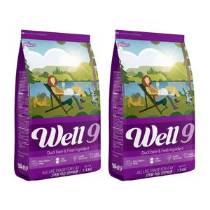 웰나인 전연령 고양이 올라이프 캣(오리) 1.5kg X 2개