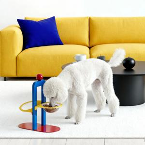 몬드리안 펫 테이블 강아지 고양이 밥그릇 애견 물그릇 식기