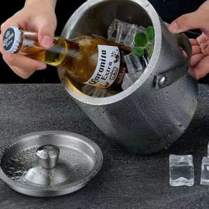 와인쿨러 스테인리스 아이스버킷 와인칠링백 집들이선물 감성 홈바 2size