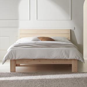 스탠다드예그리나 편백나무 SEO등급 통원목 침대프레임(SS/Q)