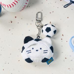 플레이 밀크캣 축구 미니키링