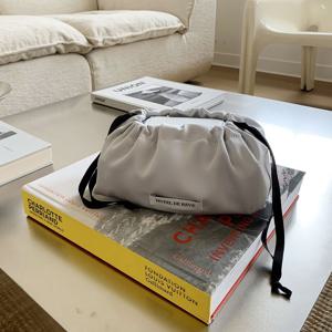 새틴 물티슈 케이스 커버- 실버