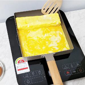 인덕션 멀티 사각팬 라지 브라운