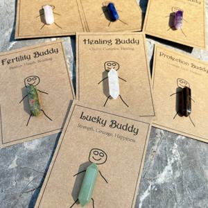 행운의 크리스탈 보석 행운부적 금전 재물 애완돌 (랜덤)