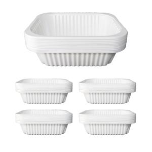 19155 화이트 튼튼한 전자레인지용 캠핑 포장용기 실링용기 50개