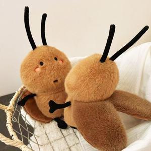 귀여운 바퀴벌레 인형 동물 봉제인형 안고자는 애착인형 재밌는 선물