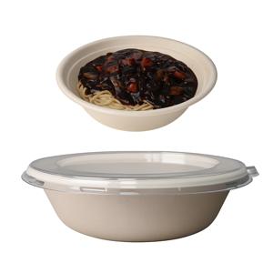 32온스 크라프트 원형볼 포장용기 짜장면용기 950ml 20세트