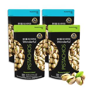 구운 피스타치오 두쫀쿠 견과 150g 무염 2봉+가염 2봉