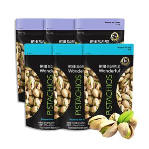 구운 피스타치오 두쫀쿠 견과 150g 무염 3봉+후추 3봉