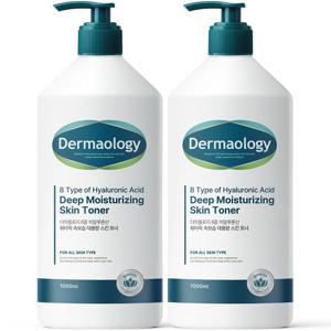 병풀입수 20% 1+1 더마올로지 8중 히알루론산 대용량 수분 토너 1L 스킨 토너
