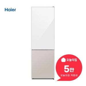 [렌탈] 글램글라스 스마트 콤비 2도어 냉장고 244L HRP255MDWE