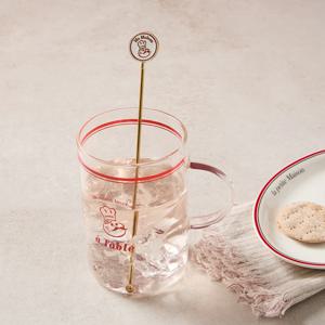 르봉프렌치 스텐304 머들러 레드