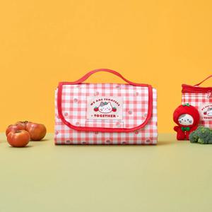 베지갱 토마토 밀크캣 휴대용 돗자리 1,2인용 100x150cm