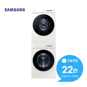 [렌탈] 올인원컨트롤 세탁기 25kg+건조기 20kg+상단설치키트 WF25D20CEEP