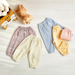 소프트 순면 3중직 거즈 고쟁이바지 3세- 6세(F) 5 color