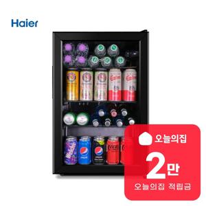 [렌탈] 아쿠아 미니 홈바 다용도 쇼케이스 70L (블랙) HSC70MDB