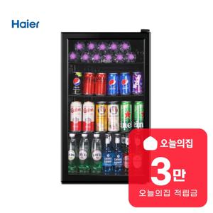 [렌탈] 아쿠아 미니 홈바 다용도 쇼케이스 91L (블랙) HSC91MDB