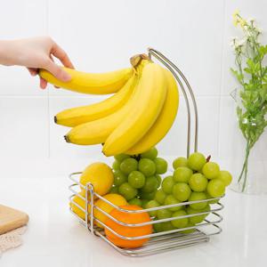스텐 바나나 보관 멀티 바스켓 주방 정리 거치대 야채 과일 보관