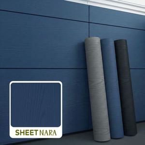 단색 페인티드우드 무늬목 시트지 블랙 네이비 그레이 벽지대용 벽면 도어 가구 소품 리폼