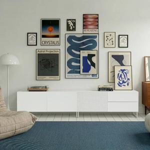 마르체 루미 거실장 A104 티비다이 TV장식장 2400 세트 BGI158C