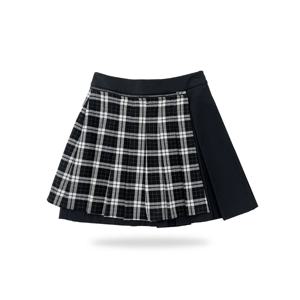 골피아 R23WCK03 레인메이커 여성 볼주머니 탈부착 체크 기모 큐롯 스커트