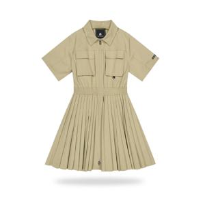 골피아 R23W2CO01 레인메이커 여성 미니백 사파리 드레스 풀집업 원피스