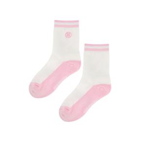 골피아 R23WAS01 레인메이커 여성 블록 미들삭스 골프양말