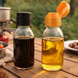 OS미니소스125 투명 유리병 2P 세트 125ML 미니소스병 오일병