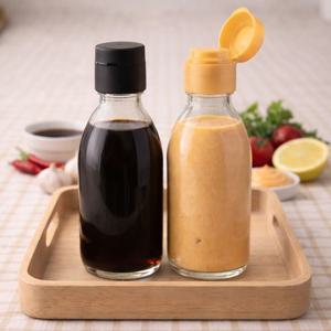 OS미니소스150 투명 유리병 2P 세트 150ML 미니소스병 오일병