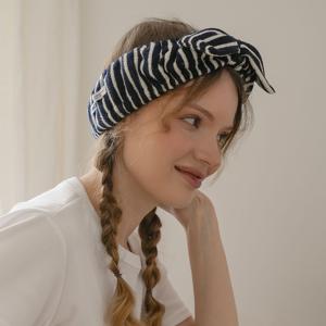 테리 리본 세안헤어밴드 세수머리띠 샤워헤어밴드 스트라이프 세안밴드 샤워 목욕 5color